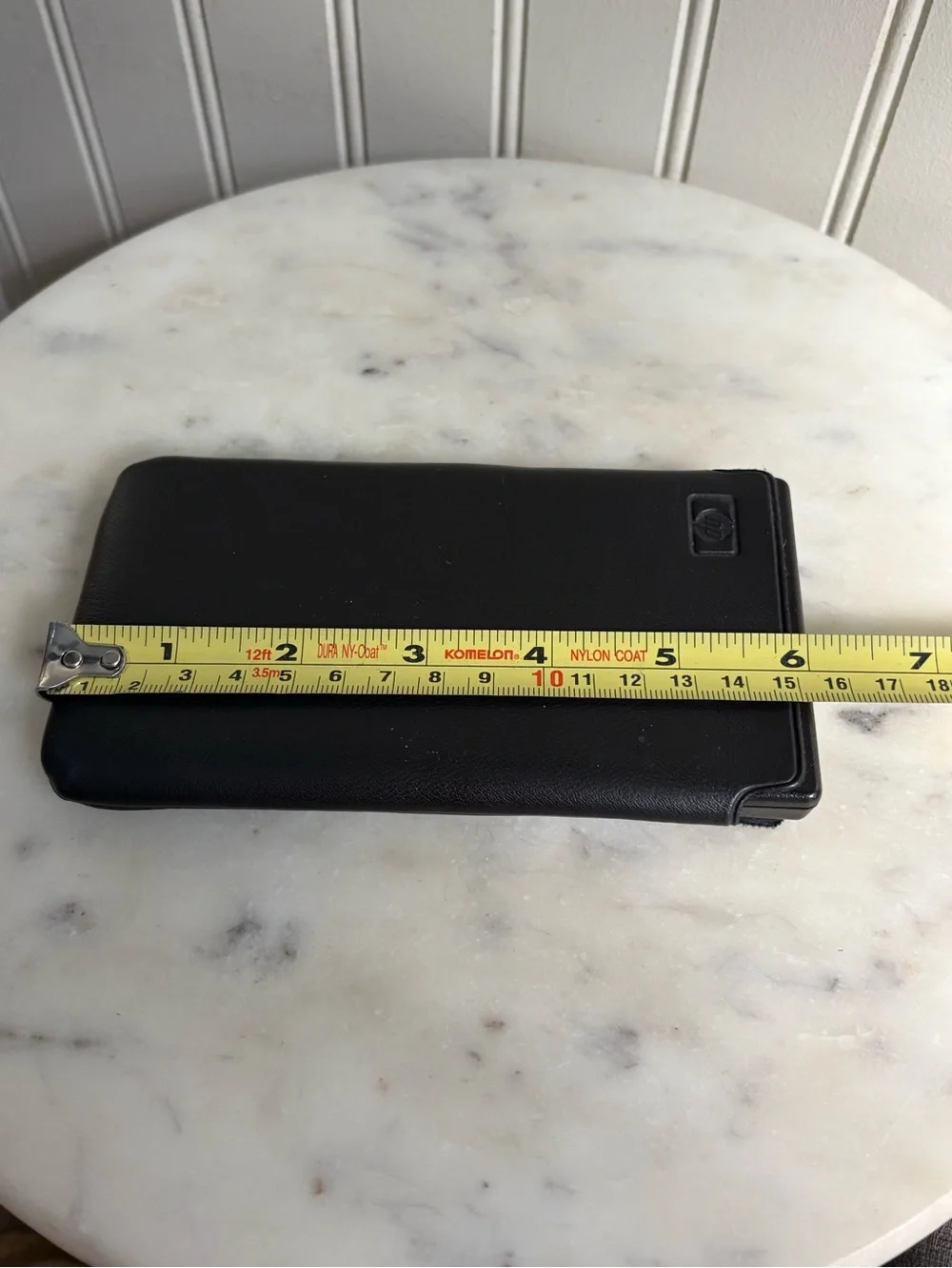 Vintage Hewlett-Packard 10B Business Calculator w/Protective Travel Case Brown